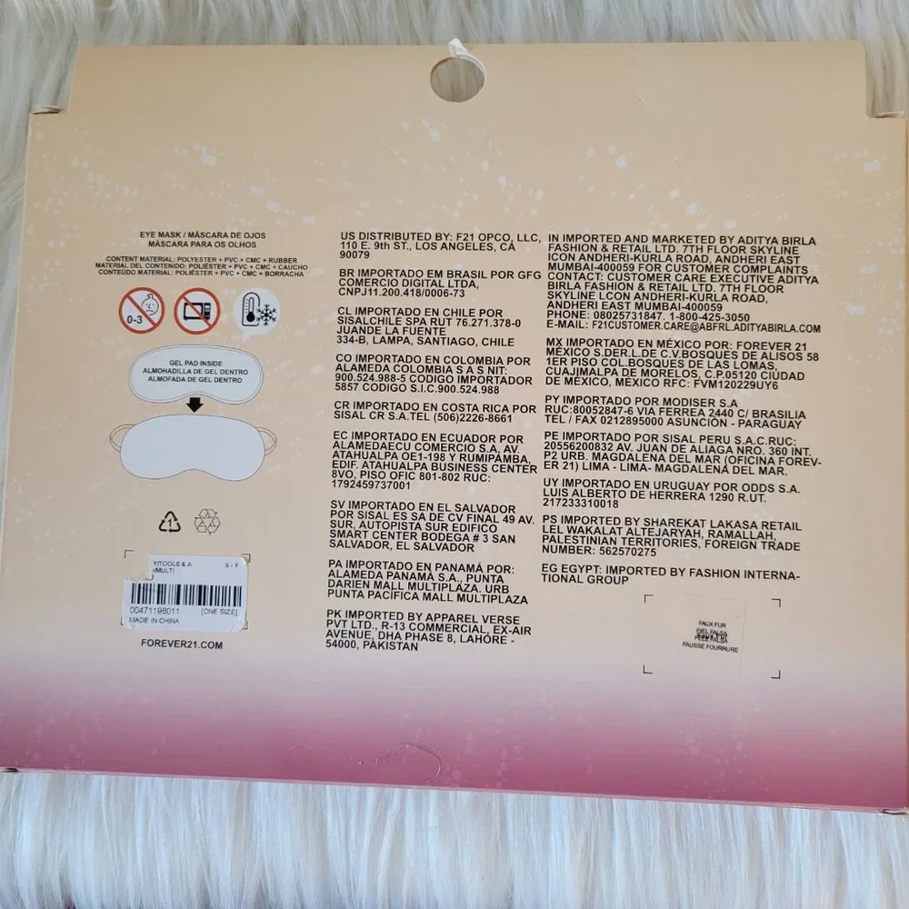 Polar Bear Eye Mask